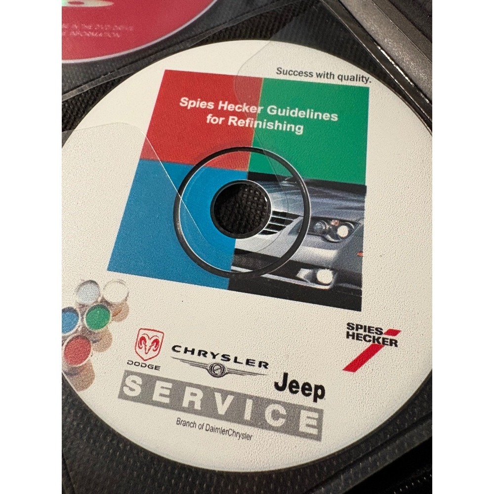 Ford Chrysler Dodge Jeep Service Workshop Manuals DVD CD Lot 1996-2003 Vintage